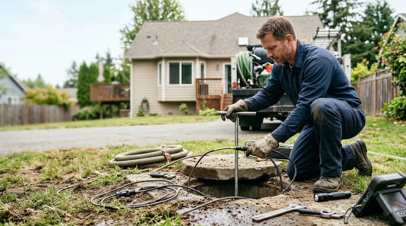 Septic Tank Pumping in Port Angeles, WA